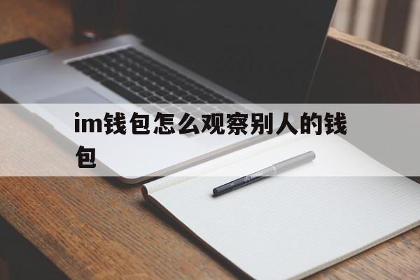 im钱包怎么观察别人的钱包，imtoken怎么看钱包地址