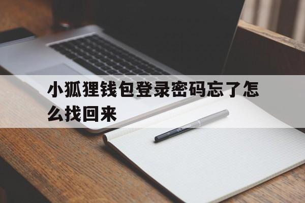 小狐狸钱包登录密码忘了怎么找回来，小狐狸钱包登录密码忘了怎么找回来啊