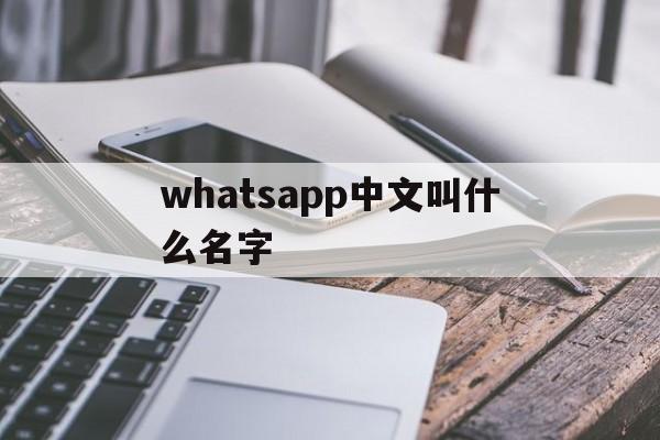whatsapp中文叫什么名字的简单介绍